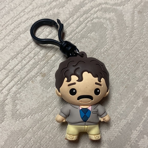 Ron Swanson Tee M w Keychain &Fat Nancy’s tackle shop🧢 - Picture 4 of 14